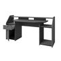 Voir la diapositive 4 : Bureau droit spécial gaming avec large plateau et leds L180cm GAMER