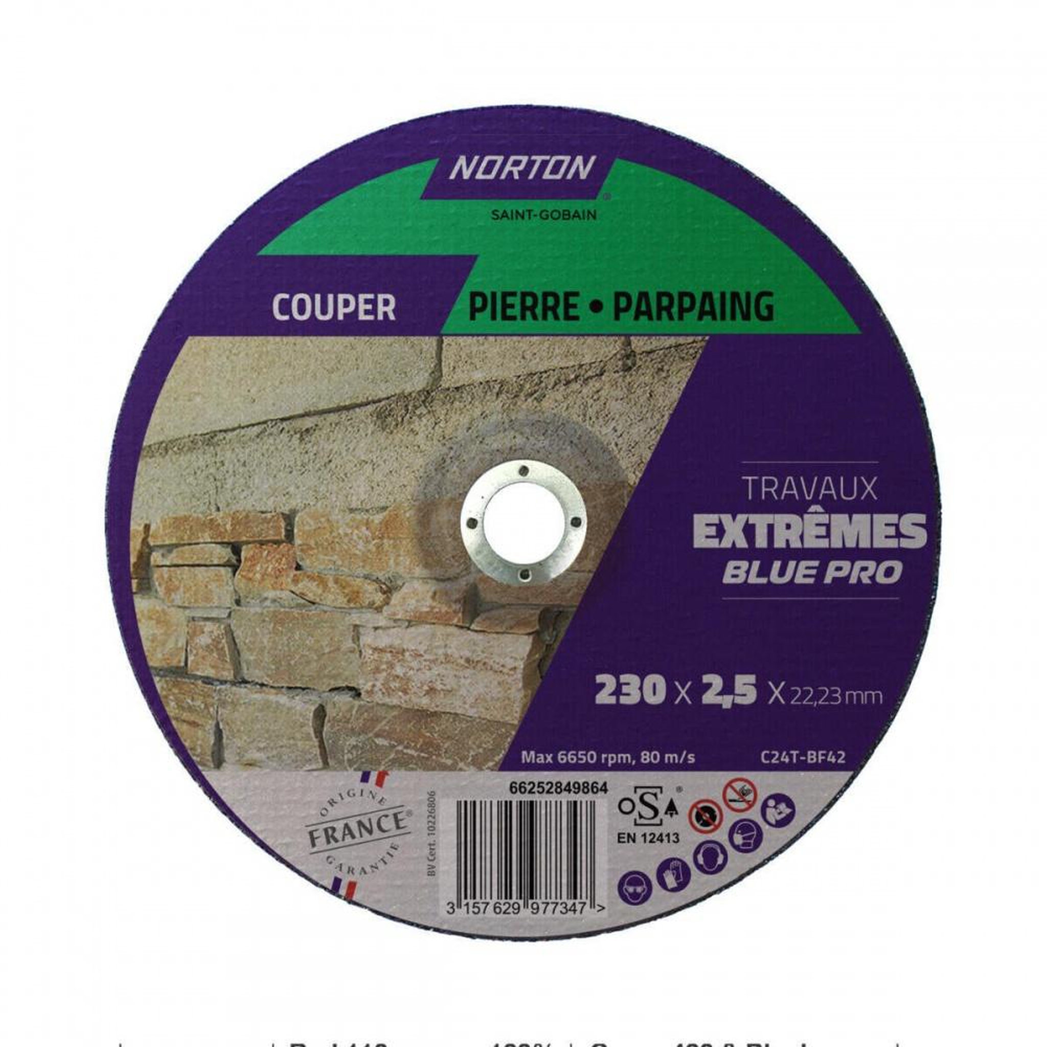 Norton Disque 230x2,5 mater NORTON extreme