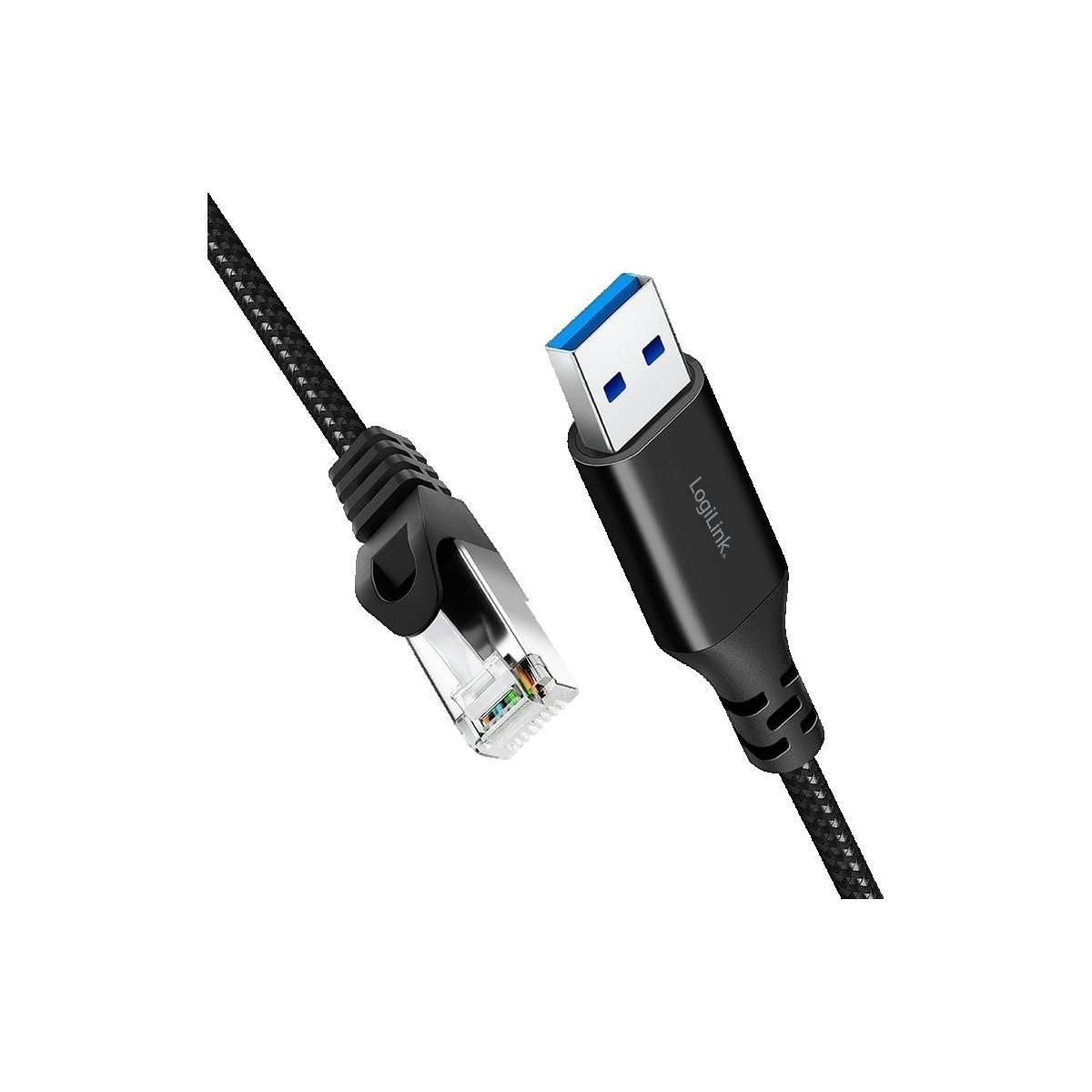 LOGILINK Adaptateur USB 3.0 vers RJ45 LogiLink vitesse 1 Gbit/s