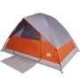 Voir la diapositive 2 : VIDAXL Tente de camping a dome 2 personnes orange impermeable