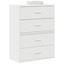 Voir la diapositive 1 : VIDAXL Armoires avec 2 tiroirs 2pcs blanc 60x31x40cm bois d'ingenierie