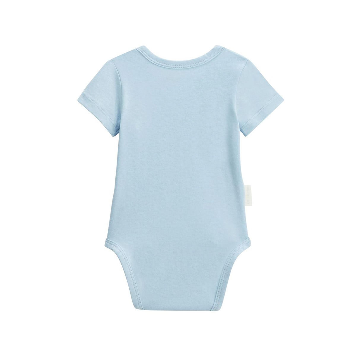 Petit Béguin Lot de 2 bodies bébé manches courtes ouverture croisée Zeste d'amour