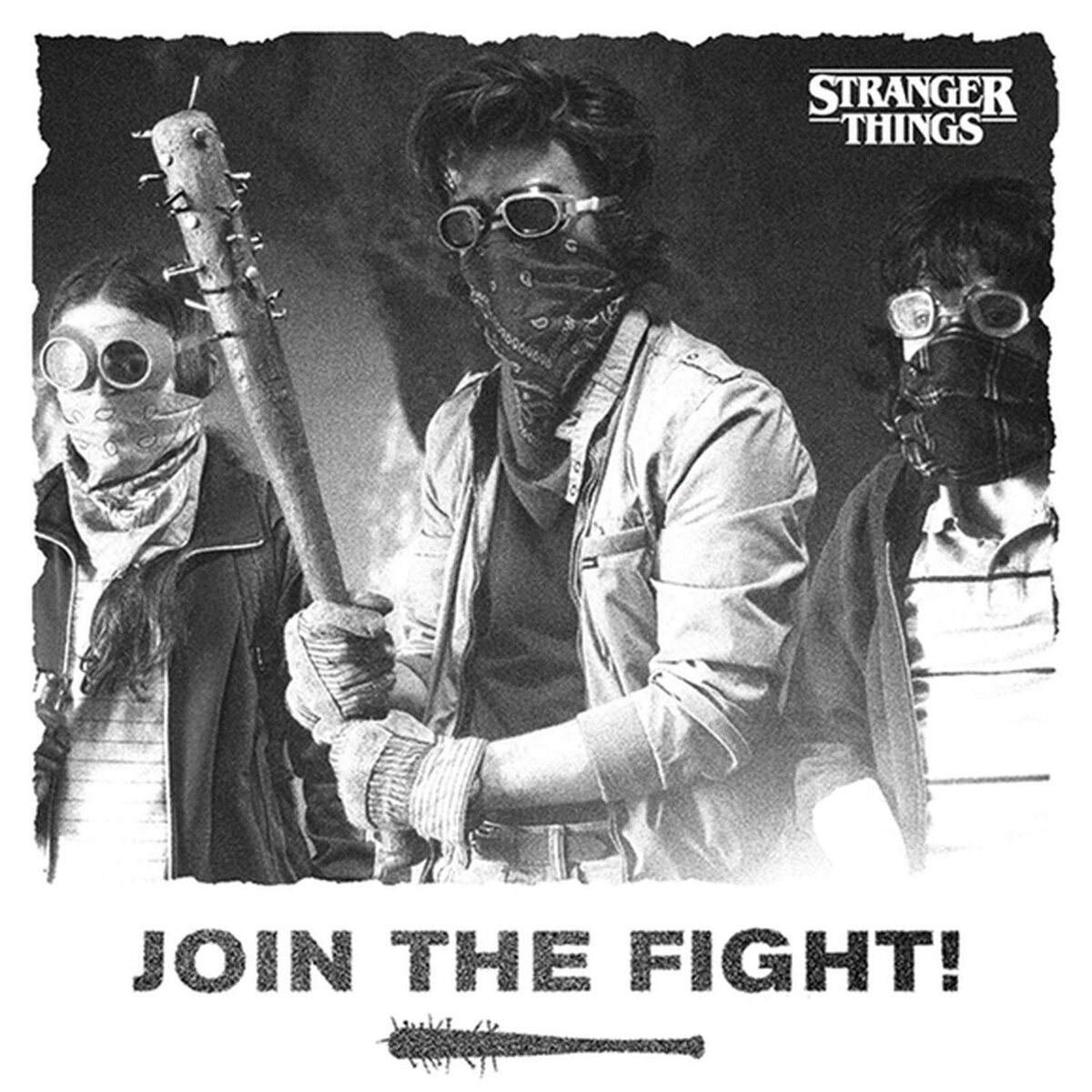 Toile Join the Fight Stranger Things