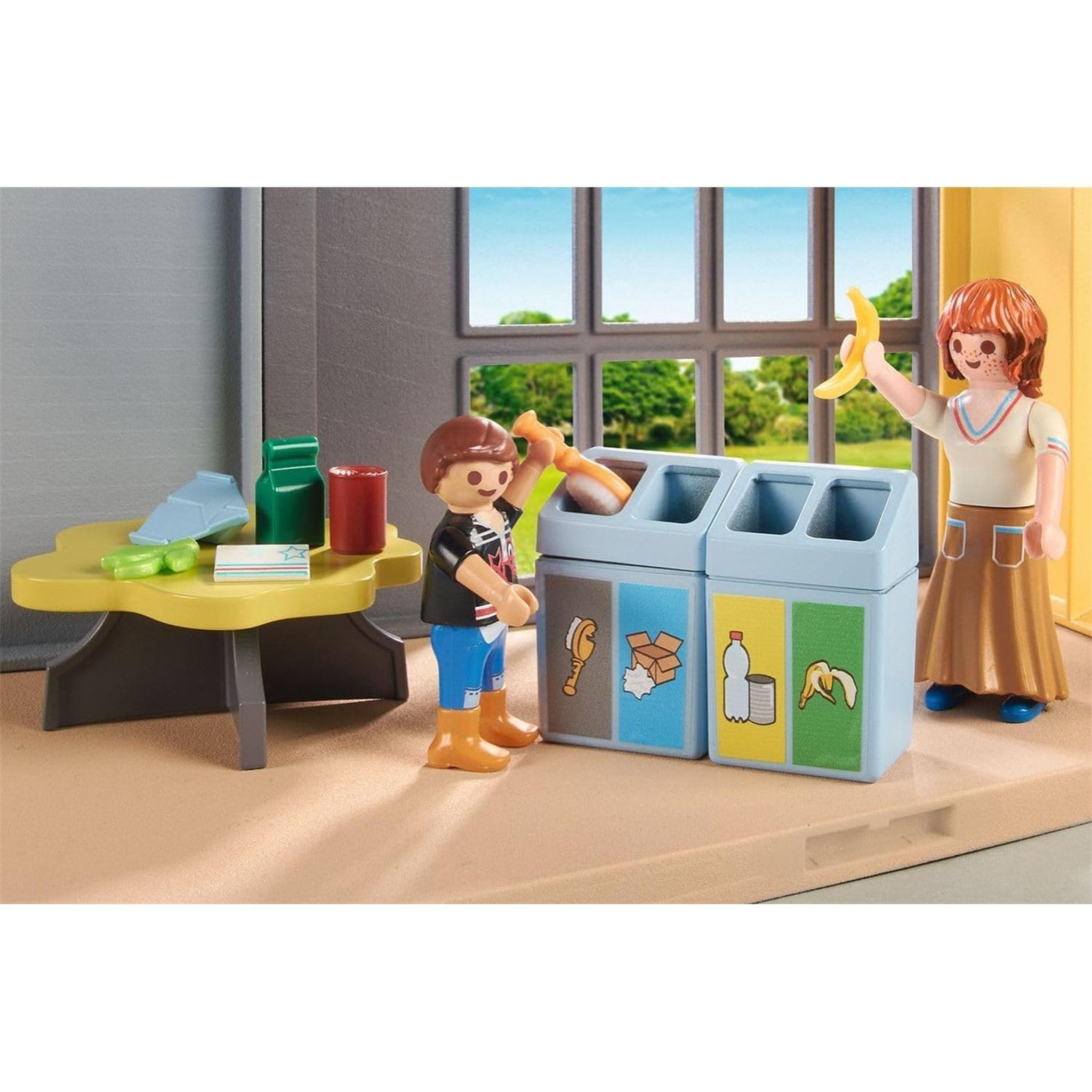 Voir la diapositive 3 : PLAYMOBIL City Life - Classe éducative sur l'écologie