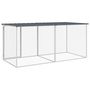 Voir la diapositive 5 : VIDAXL Poulailler avec toit anthracite 203x98x90 cm acier galvanise