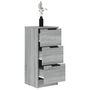 Voir la diapositive 5 : VIDAXL Buffet Sonoma gris 30x30x70 cm Bois d ingénierie