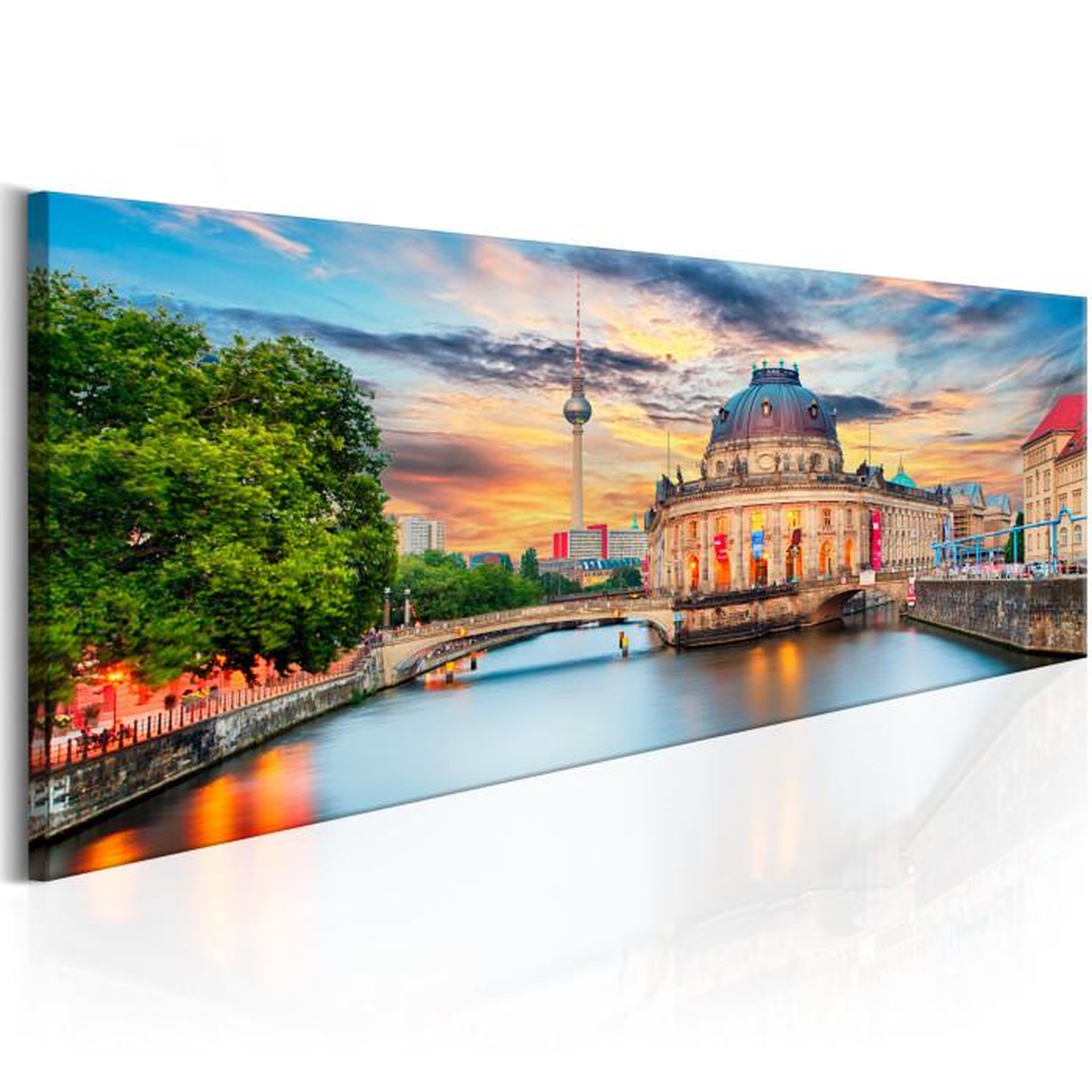 Paris Prix Tableau Imprimé  Berlin : Museum Island. Coloris disponibles : Multicolore