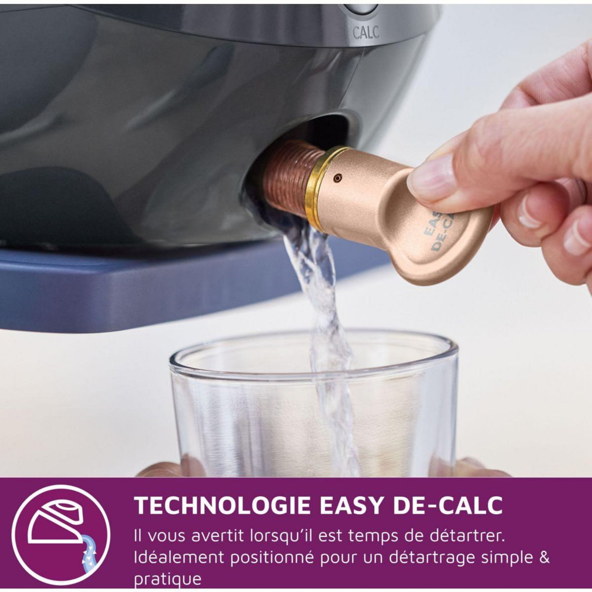 Philips Centrale vapeur PSG9030/20 noir et rose doré 1,8L