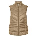 Vero Moda Doudoune sans manche  Foncé  Femme Vero  oda Sorayasiv. Coloris disponibles : Beige