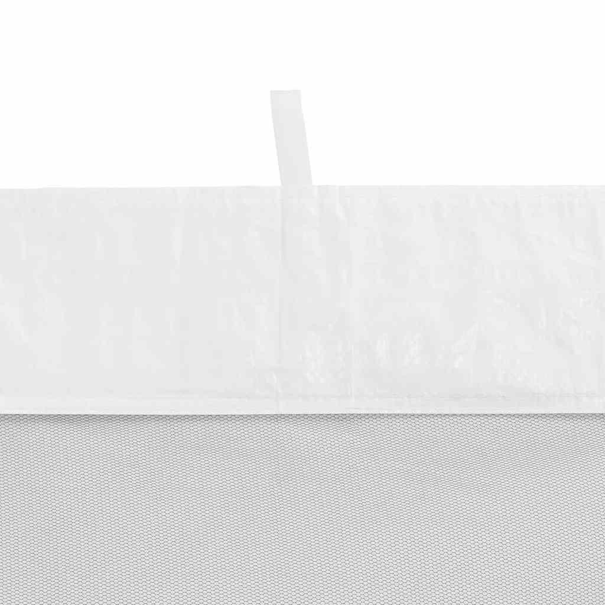 Voir la diapositive 4 : VIDAXL Paroi de tente de reception 2 pcs maille blanc et noir