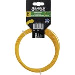 ARNOLD Fil de coupe-bordure rond en nylon 1,3 mm × 15 m
