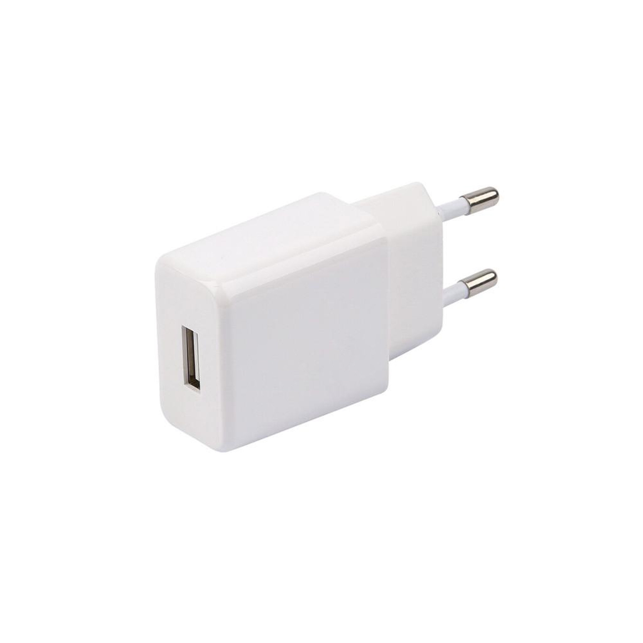 Chargeur secteur USB-A 2.4A compact AC-249G blanc, 1 port Type A