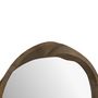 Voir la diapositive 2 : Rendez vous déco Miroir rond en bois clair de suar ondulé D53 cm - Yong