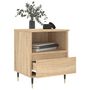 Voir la diapositive 4 : VIDAXL Tables de chevet 2 pcs chene sonoma 40x35x50 cm bois ingenierie