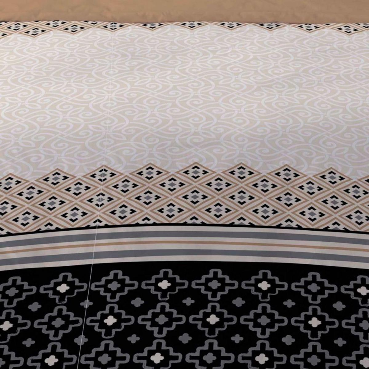 Dourev Housse de couette 240x220 CASPAR + 2 taies 100% coton