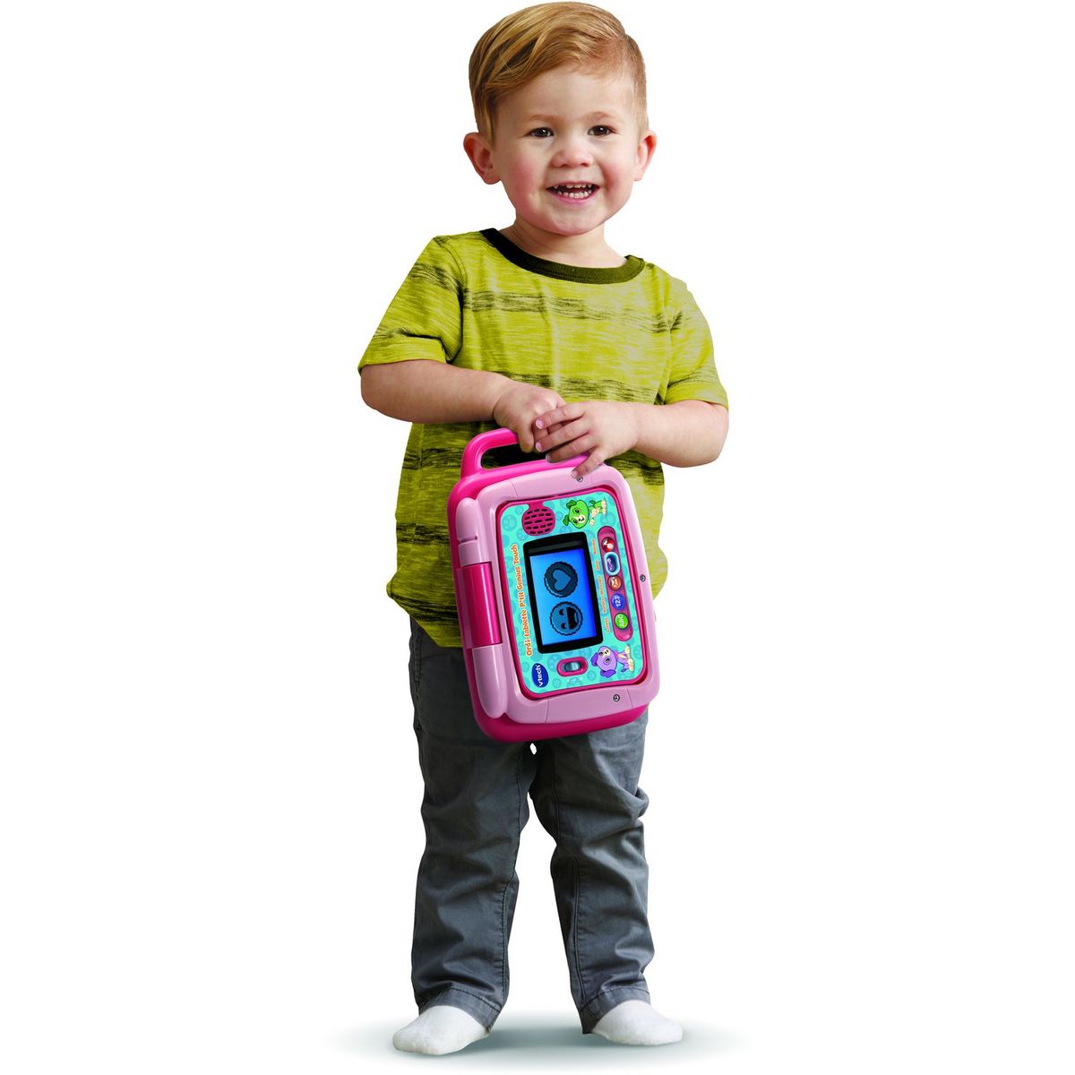VTECH Ordi tablette P'tit Genius Touch mauve