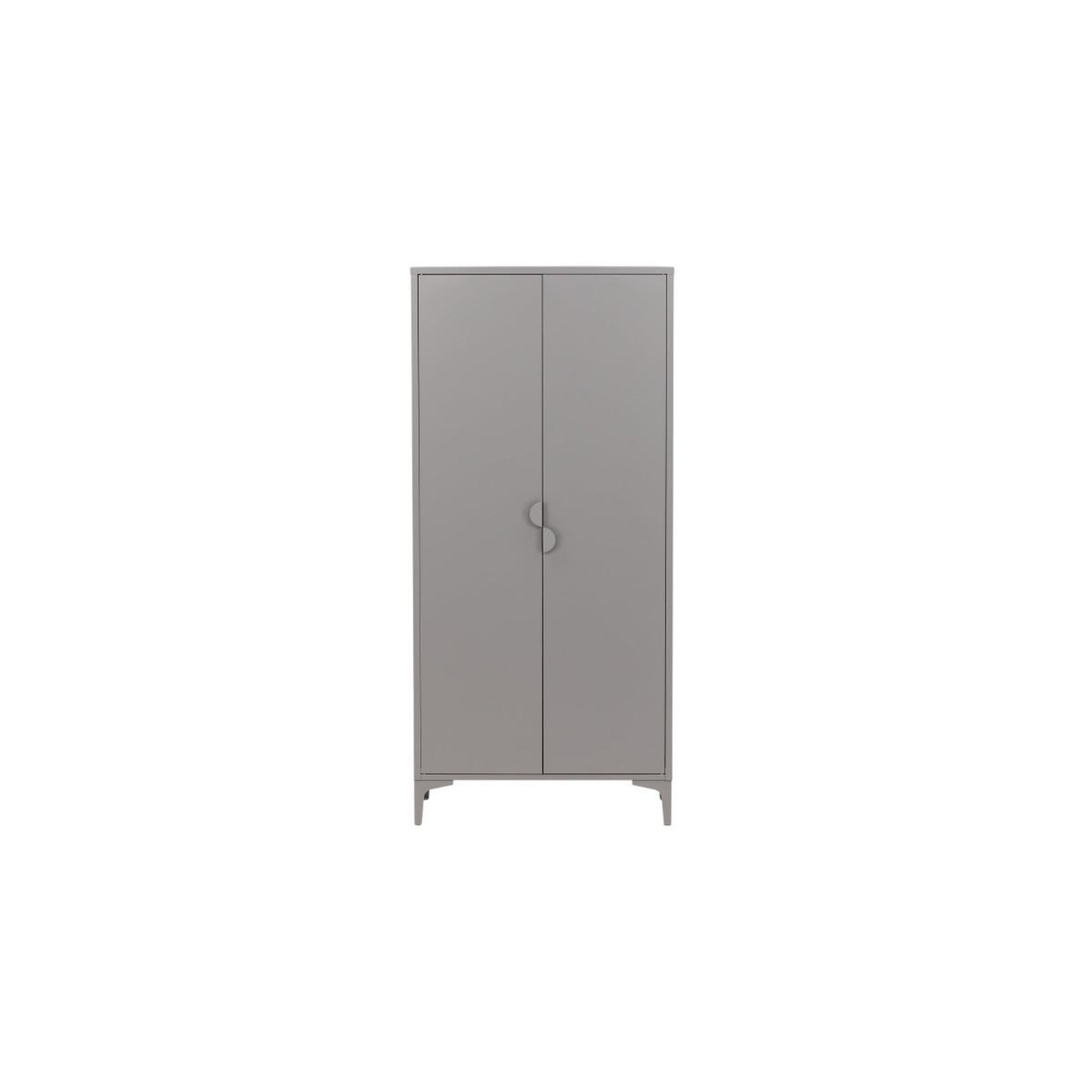 Voir la diapositive 2 : Paris Prix Armoire design 2 portes  piring  183cm gris clair