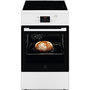 Voir la diapositive 1 : ELECTROLUX Cuisinière induction Electrolux EKI564223W STEAMBAKE