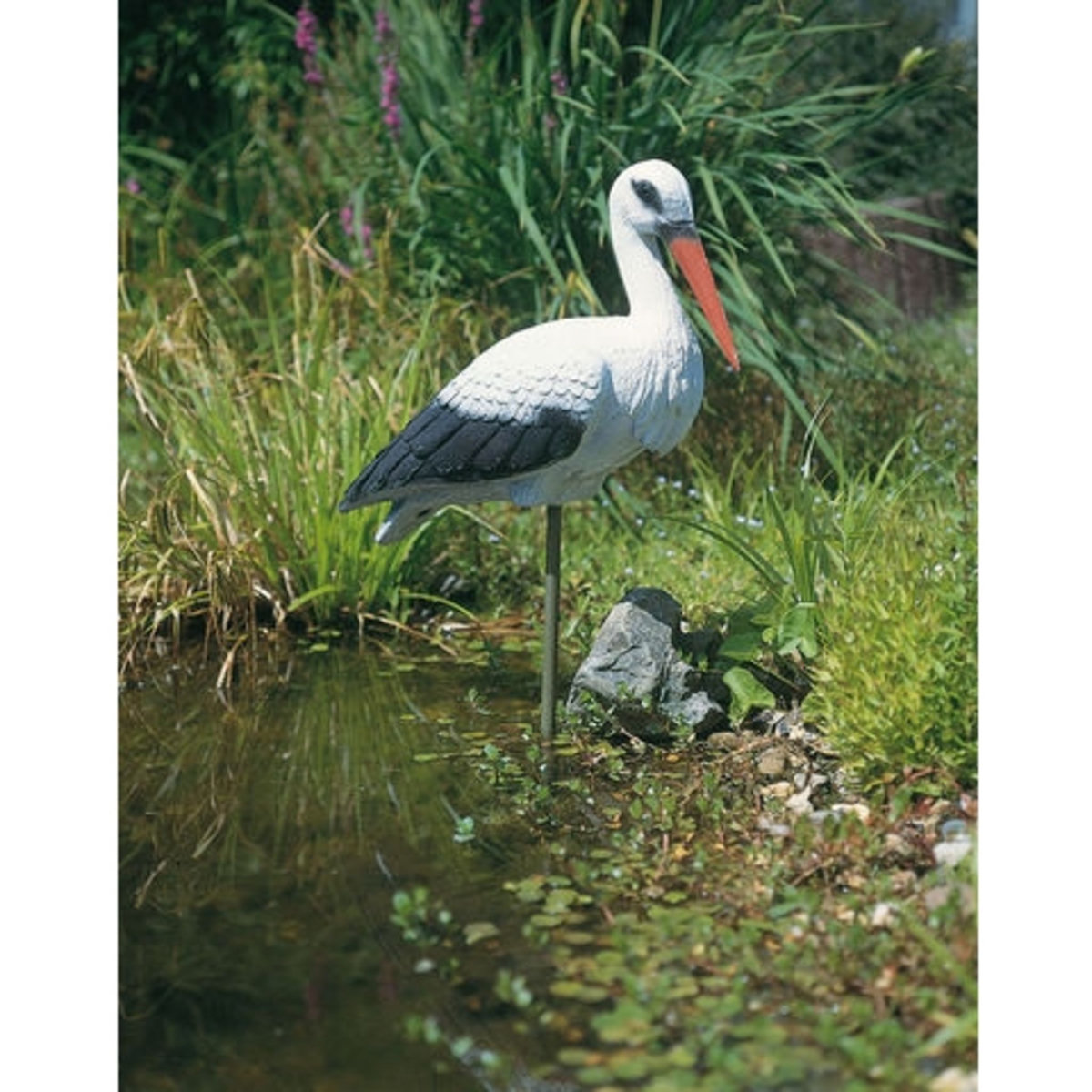 UBBINK Figurine décorative de bassin Cigogne