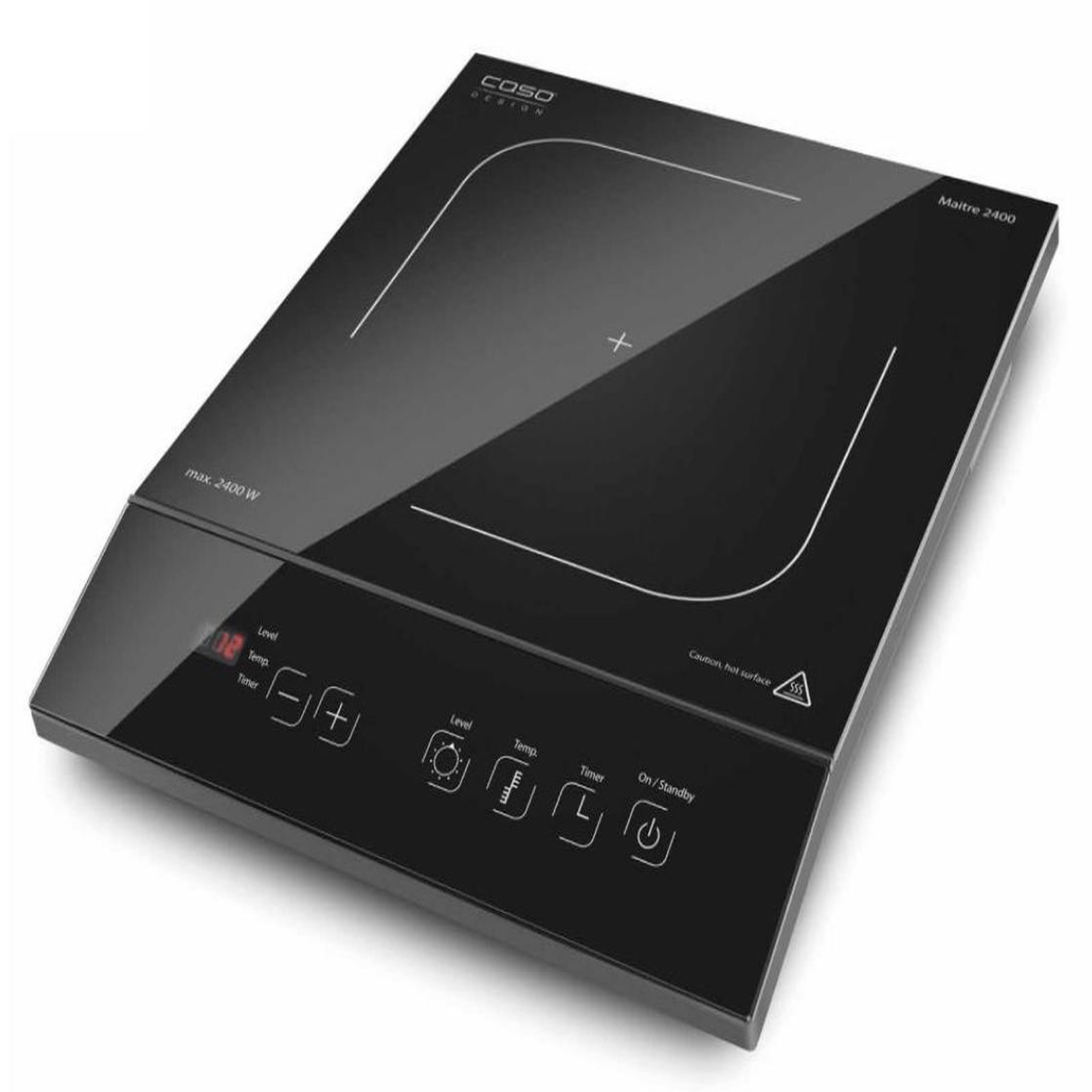 caso Table de cuisson à induction posable 2400w noir - 2230