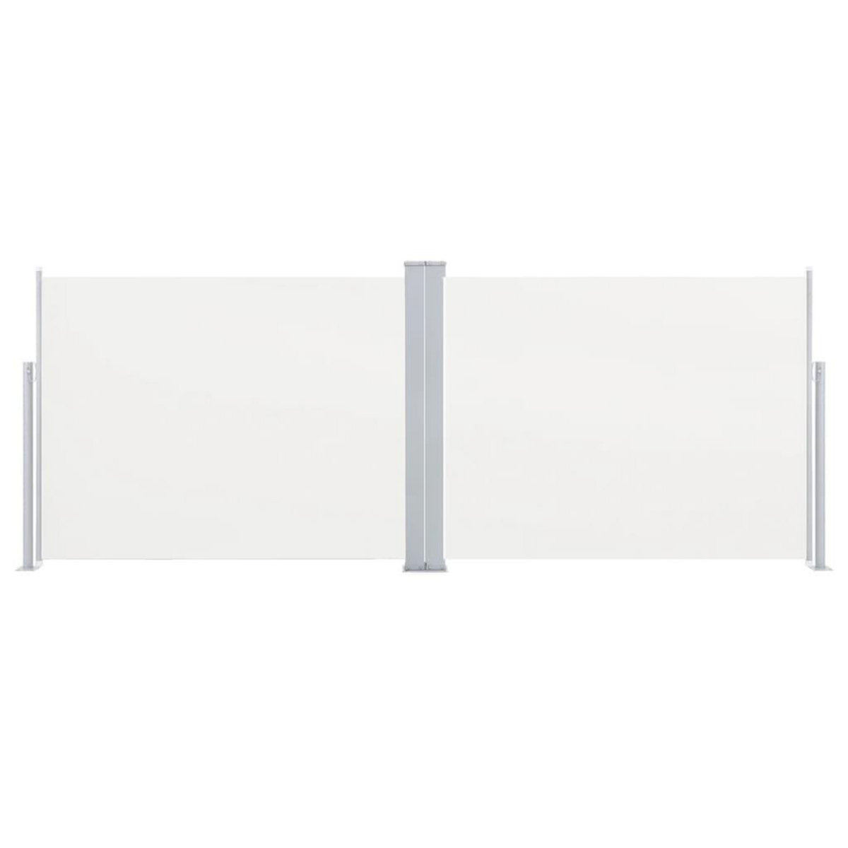 VIDAXL Auvent lateral retractable Creme 140 x 1000 cm