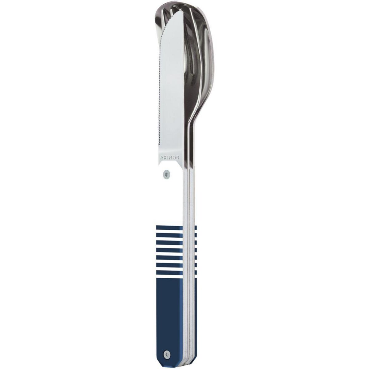 AKINOD Couverts 3 couverts droits 12h34 mariniere bleue