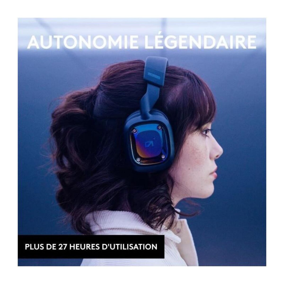 LOGITECH G Casque Gaming - ASTRO - A30 - Pour PS, PC, Mobile - Bleu marine