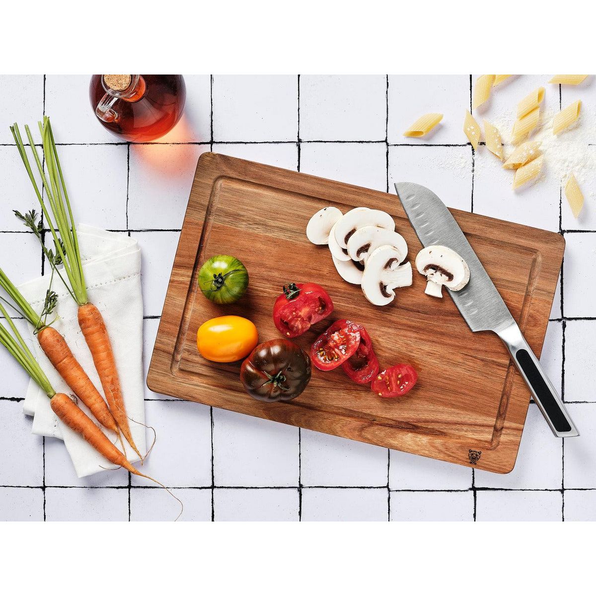 BJORN Planche à découper en bois d'acacia ALVA - 38 x 25cm
