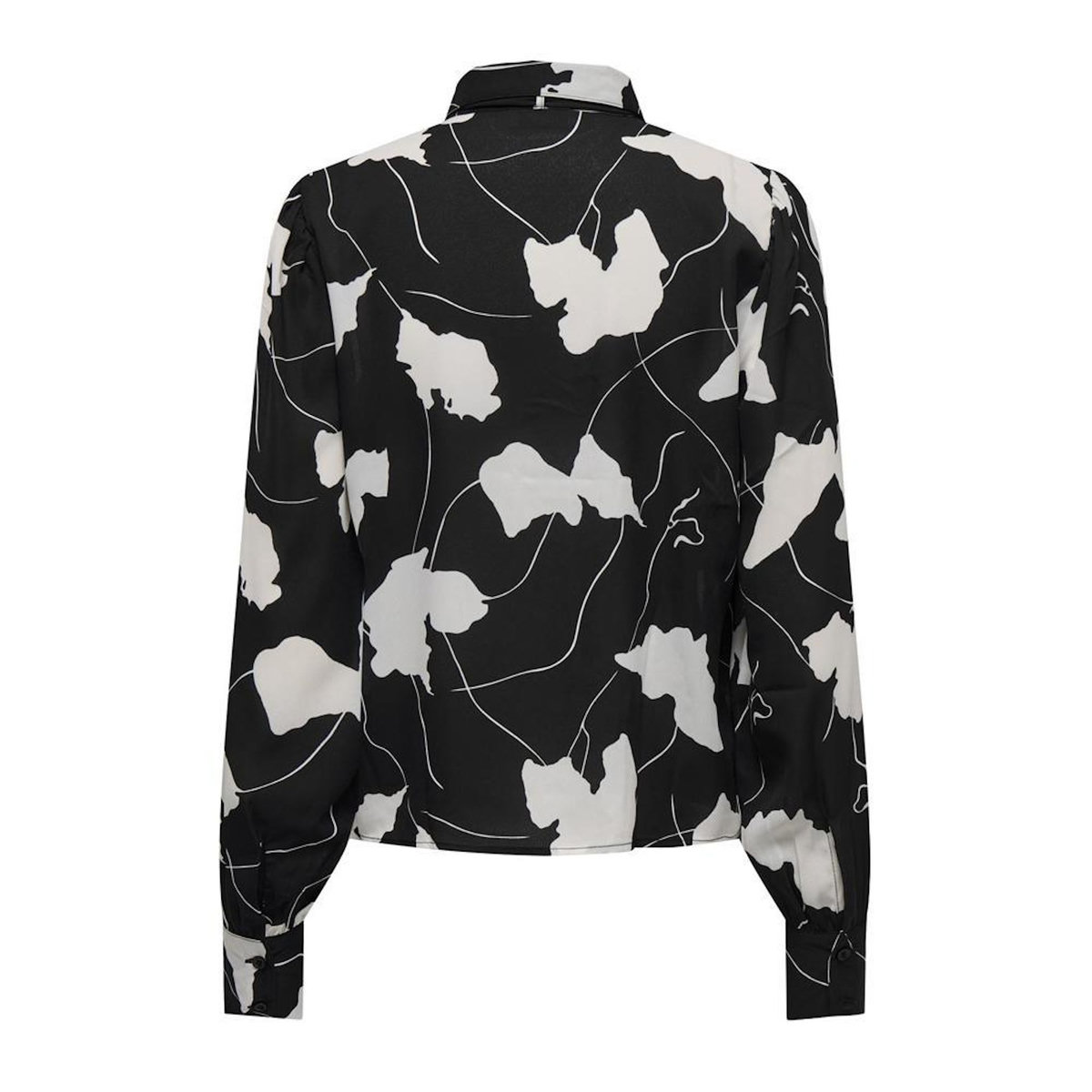 JACQUELINE DE YONG Blouse Noir/Blanc Imprimé Femme JDY Life Boey