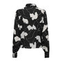 Voir la diapositive 2 : JACQUELINE DE YONG Blouse Noir/Blanc Imprimé Femme JDY Life Boey
