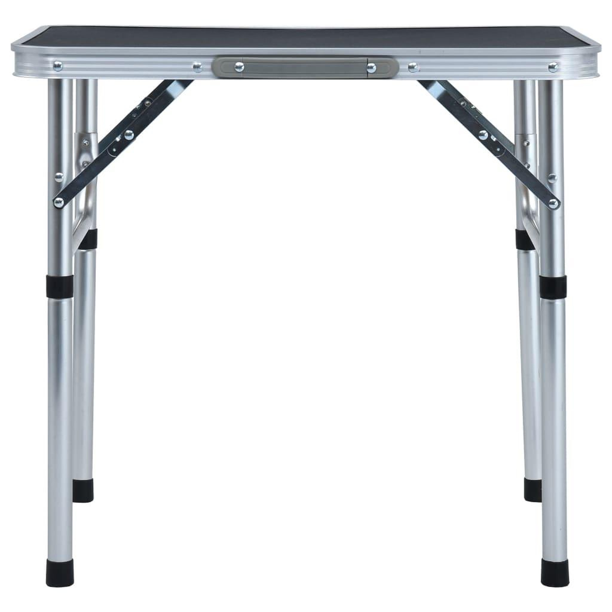 Voir la diapositive 2 : VIDAXL Table pliable de camping Gris Aluminium 60x45 cm