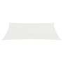 Voir la diapositive 3 : VIDAXL Voile d'ombrage 160 g/m^2 Blanc 2,5x4,5 m PEHD