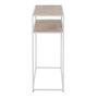 Voir la diapositive 3 : Paris Prix Console Design  Miraza  100cm Naturel & Blanc