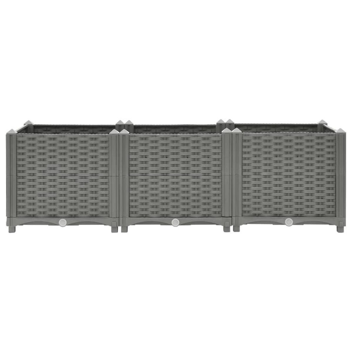 VIDAXL Lit sureleve 120x40x38 cm Polypropylene