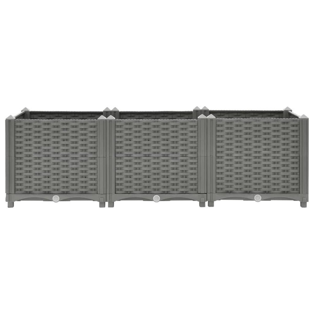 VIDAXL Lit sureleve 120x40x38 cm Polypropylene