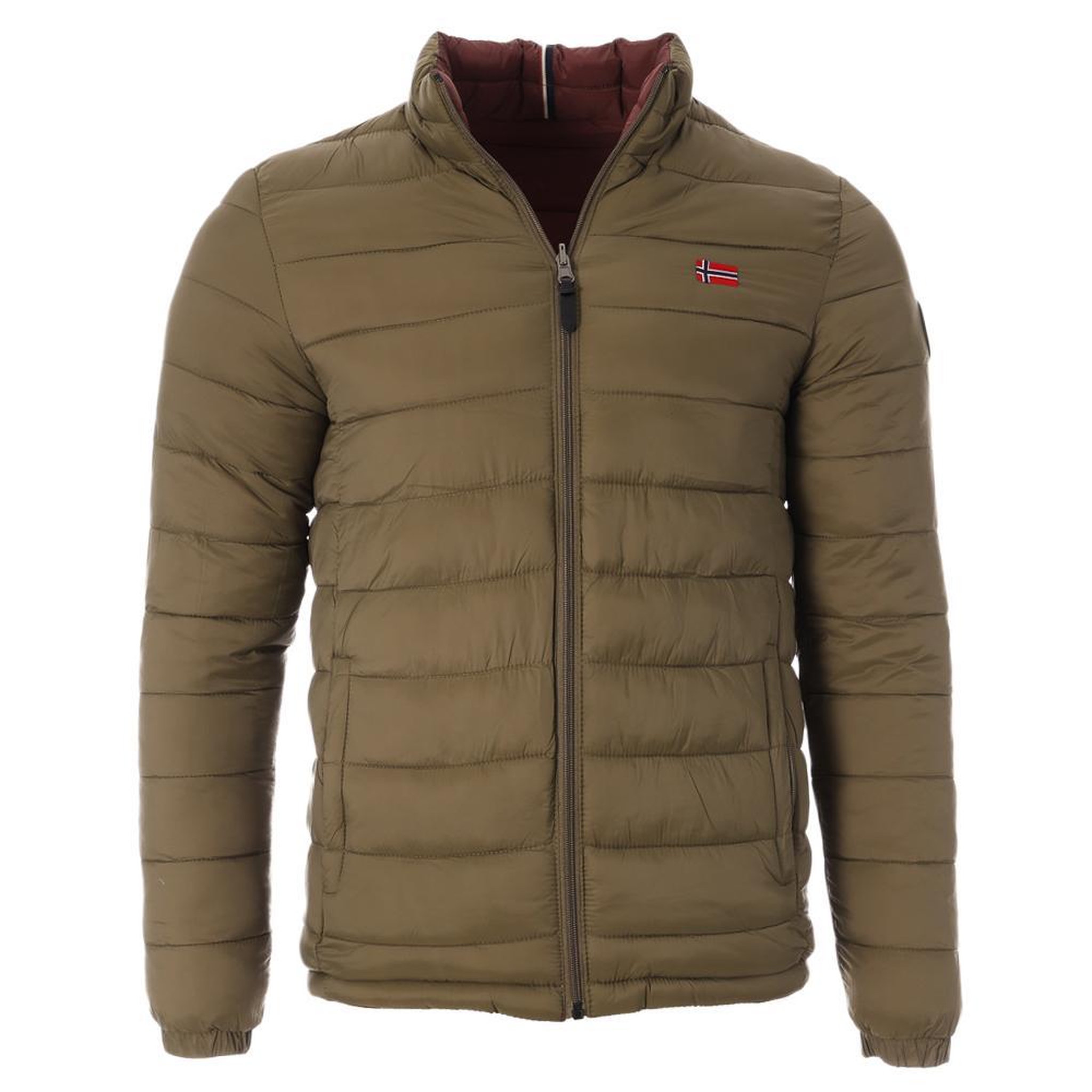 Voir la diapositive 5 : GEOGRAPHICAL NORWAY Doudoune /Verte Homme Geographical Norway California