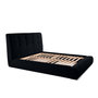 Voir la diapositive 3 : LISA DESIGN Onyx - lit coffre - 180x200 cm - en velours côtelé - sommier inclus