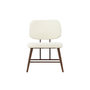 Voir la diapositive 2 : Paris Prix Fauteuil Design Bouclette  Midland  84cm Blanc