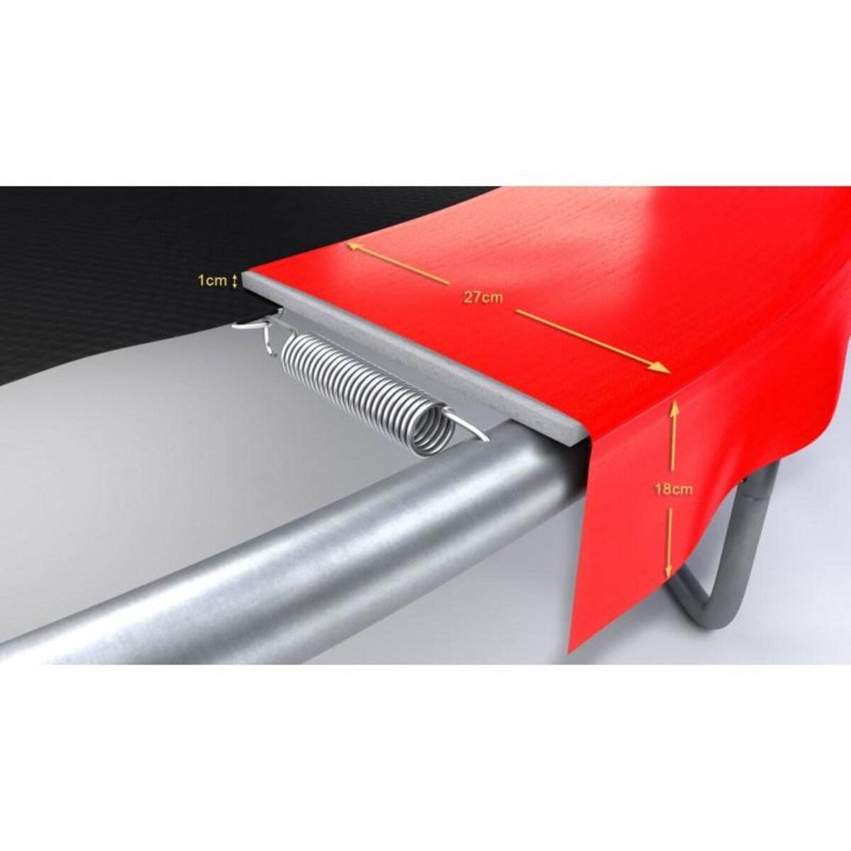 JUMP4FUN Accessoires Trampoline Pack relooking Trampoline 10FT - 305cm - 6 Perches