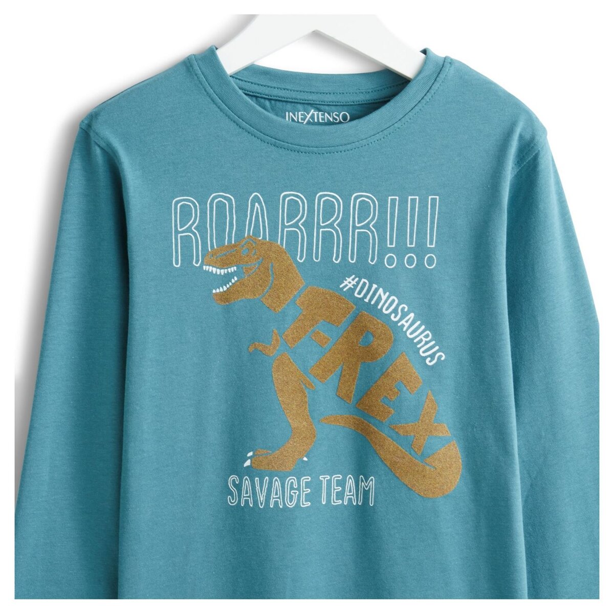 IN EXTENSO T-shirt manches longues dinosaure garçon