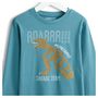 Voir la diapositive 2 : IN EXTENSO T-shirt manches longues dinosaure garçon