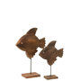Voir la diapositive 2 : Paris Prix Statuette Poisson sur Pied en Bois  Antwan  40cm Marron