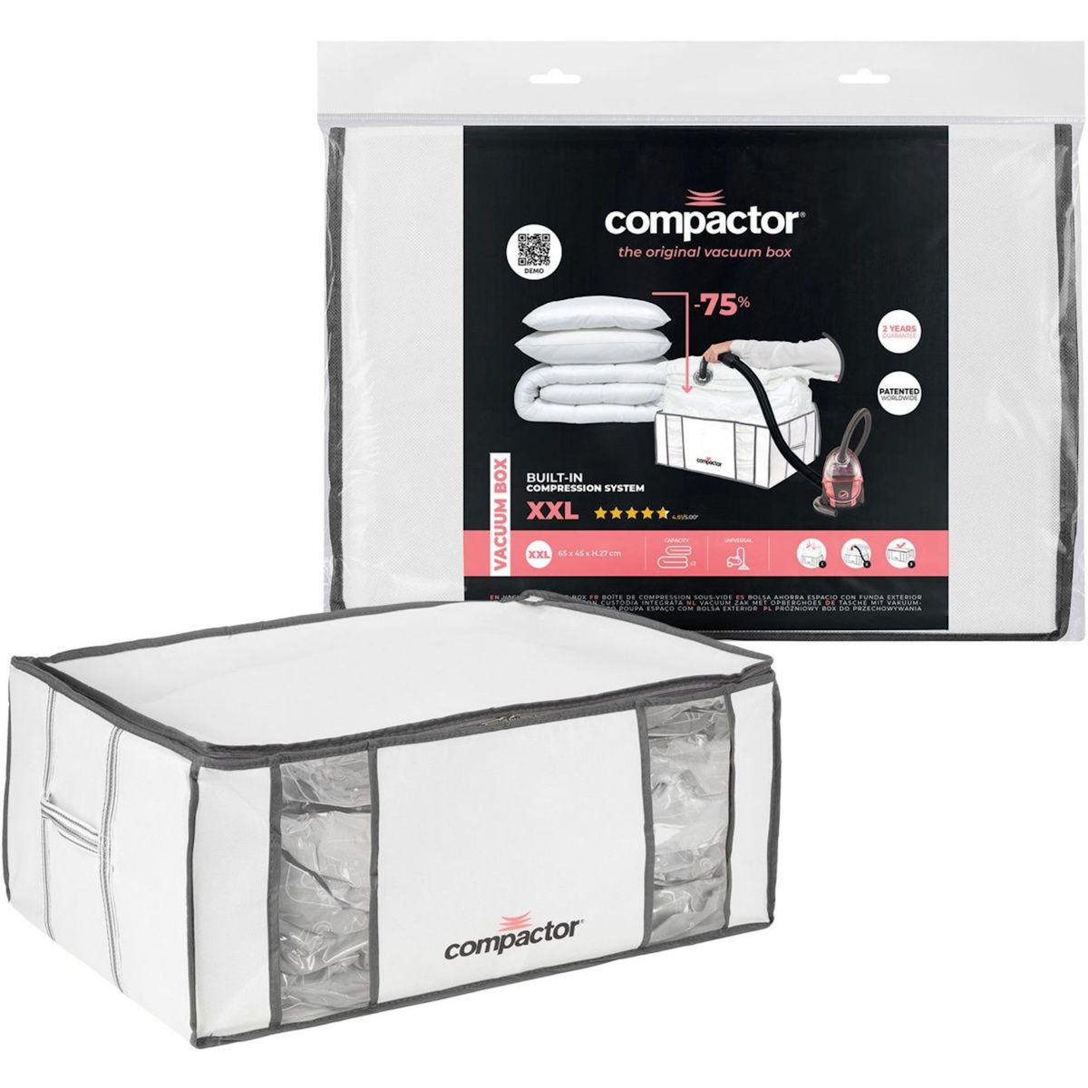 Compactor Housse sac de rangement sous vide taille XXL très grande capacité