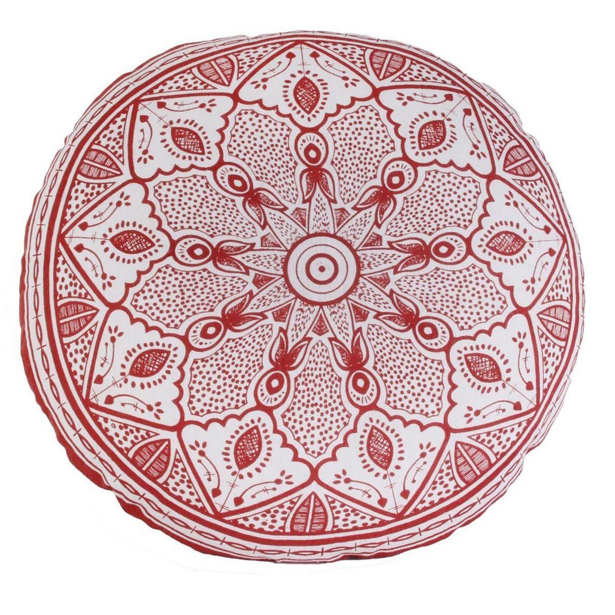 Voir la diapositive 1 : The Home Deco Factory Coussin déco oriental  mirage  40cm orange