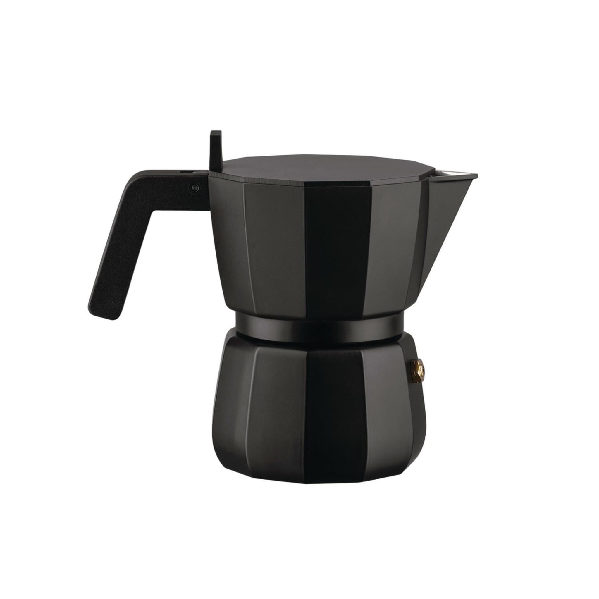 Voir la diapositive 2 : ALESSI Alessi moka dc06/3 b cafetière espresso 3 tasses noire