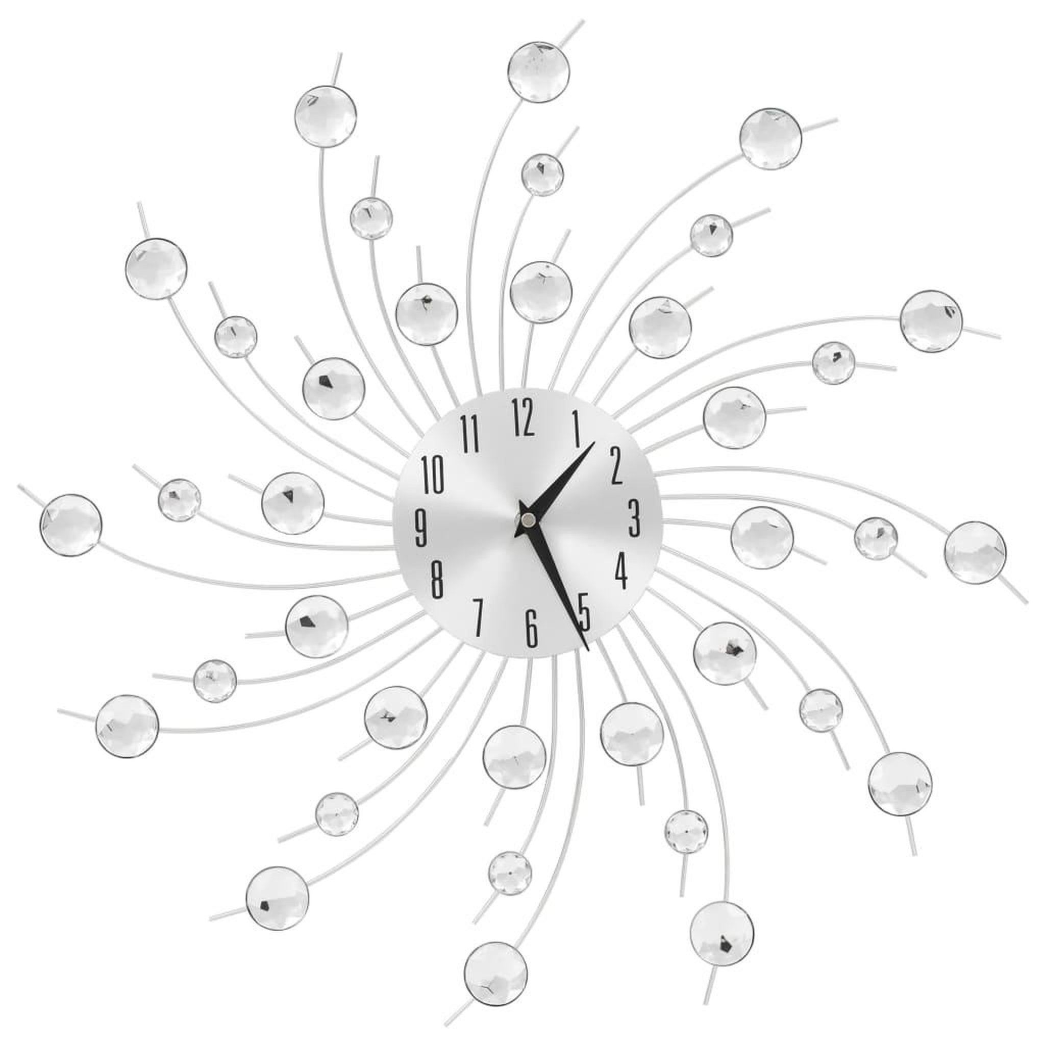 VIDAXL Horloge murale avec mouvement a quartz design moderne 50 cm