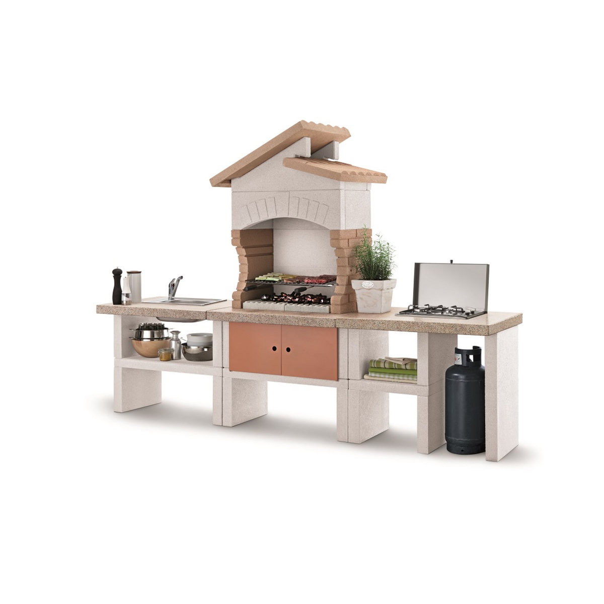 PALAZZETTI Barbecue cuisine pierre CORDOBA