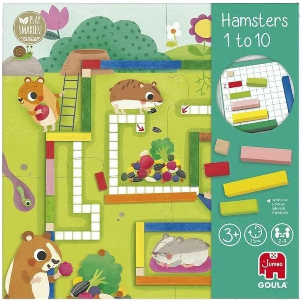 Goula Jeu éducatif Goula pour hamsters coloré