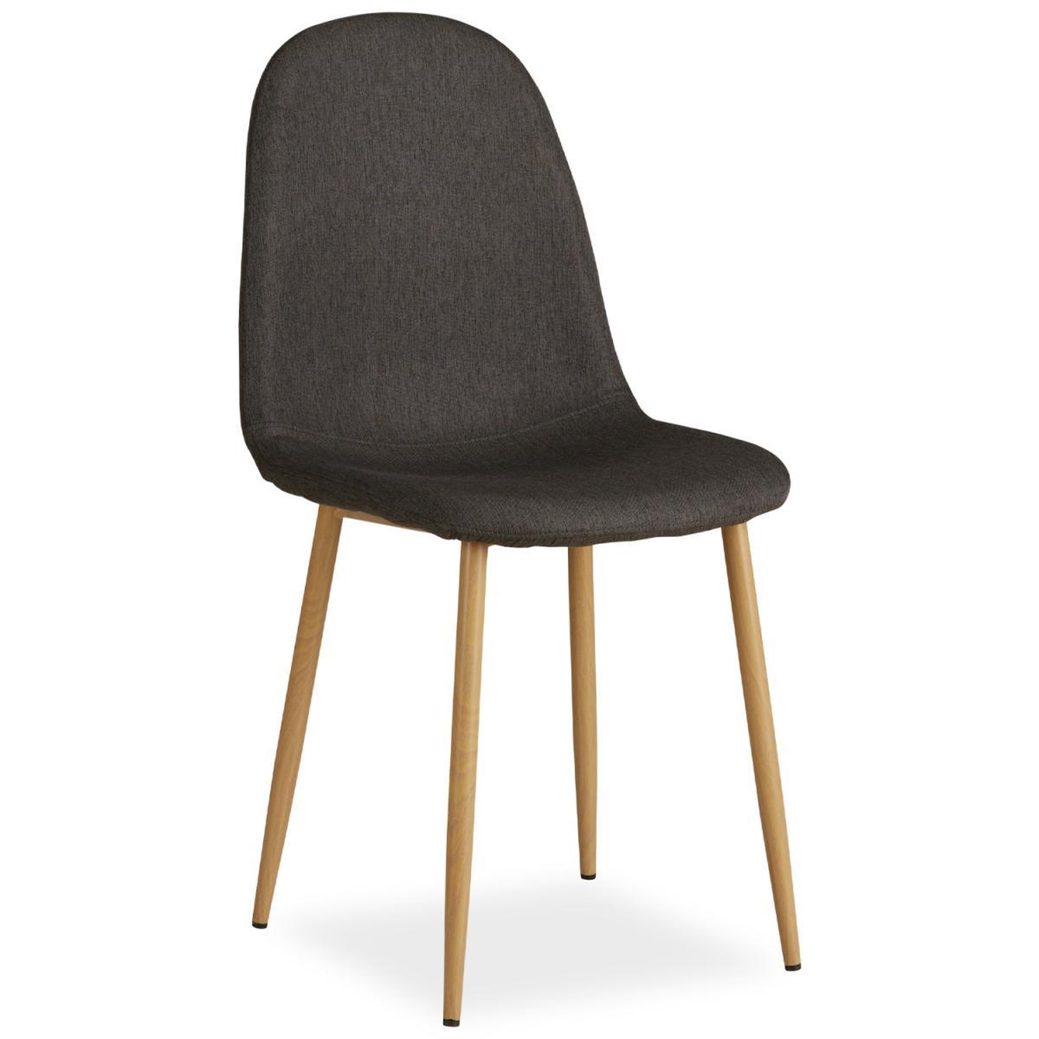 Voir la diapositive 2 : HomeStyle4U Ensemble de 6 Chaises de Salle à Manger Anthracite - Confort et Élégance
