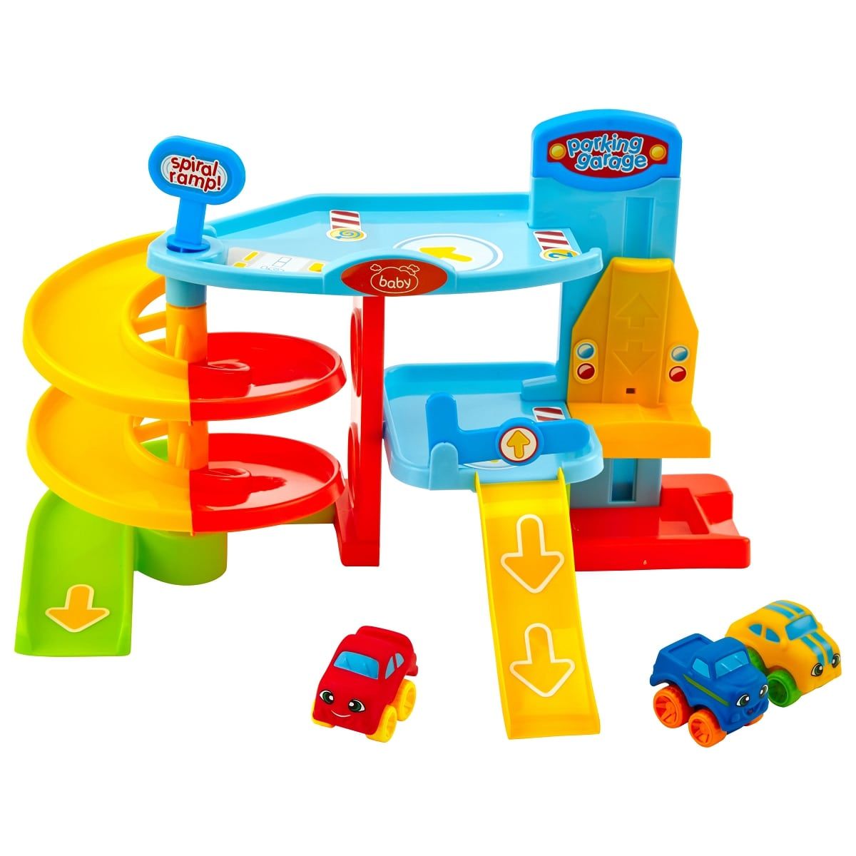 One Two Fun Coffret Mon grand garage + accessoires